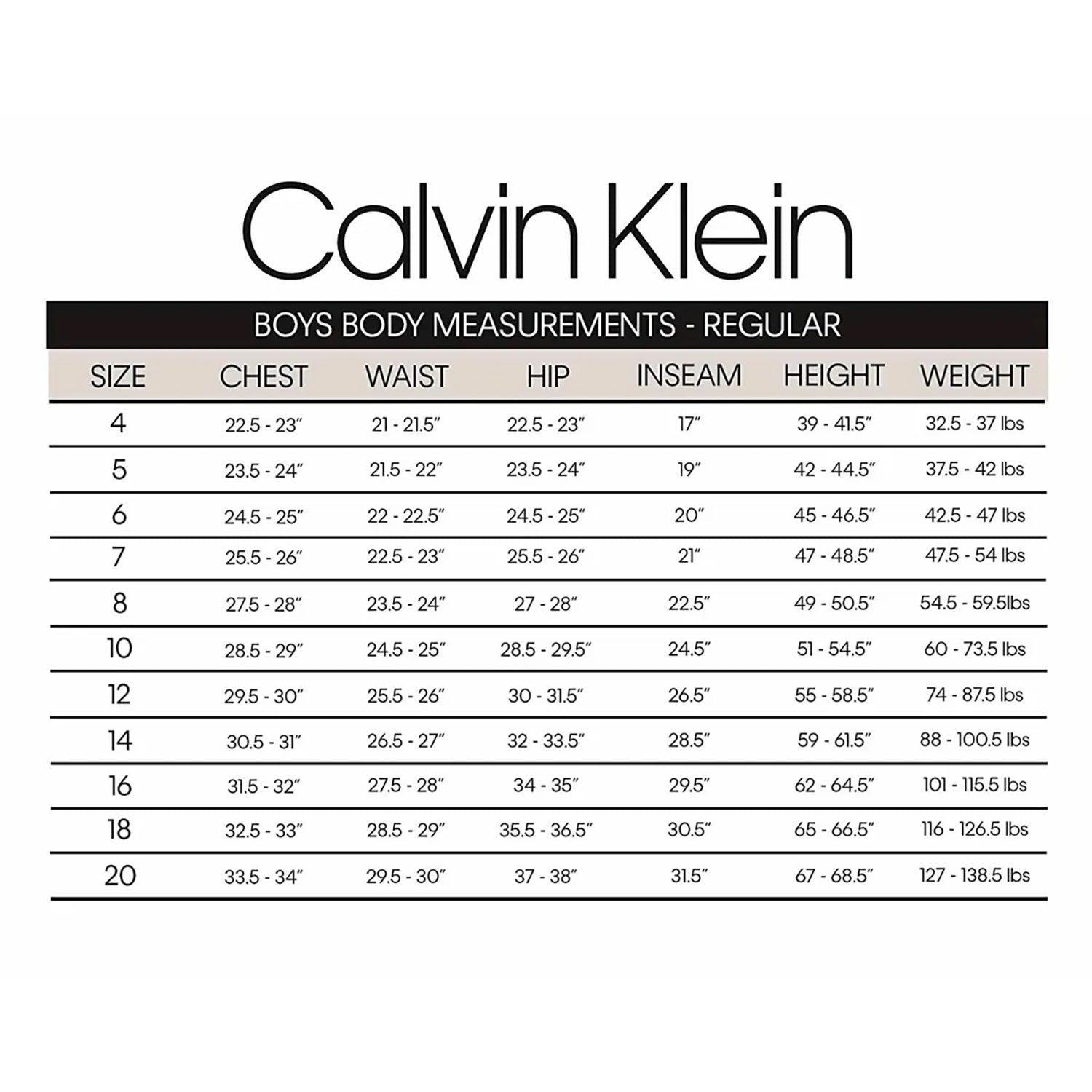 Calvin Klein Boys 8-20 Long Sleeve Graphic T-Shirt