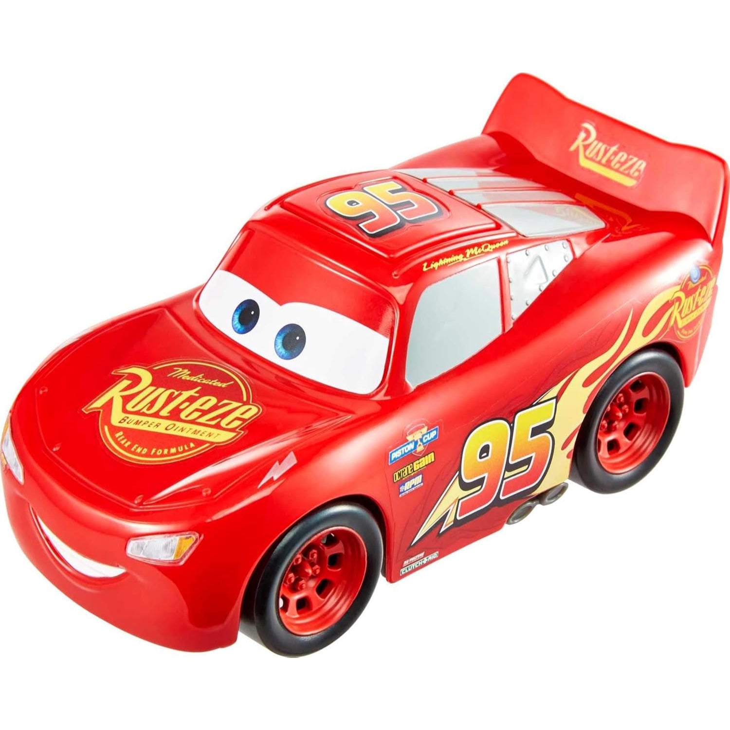 Mattel Disney and Pixar Cars Track Talkers Toy Vehicles, Lightning McQueen Talking Car, 5.5 inches