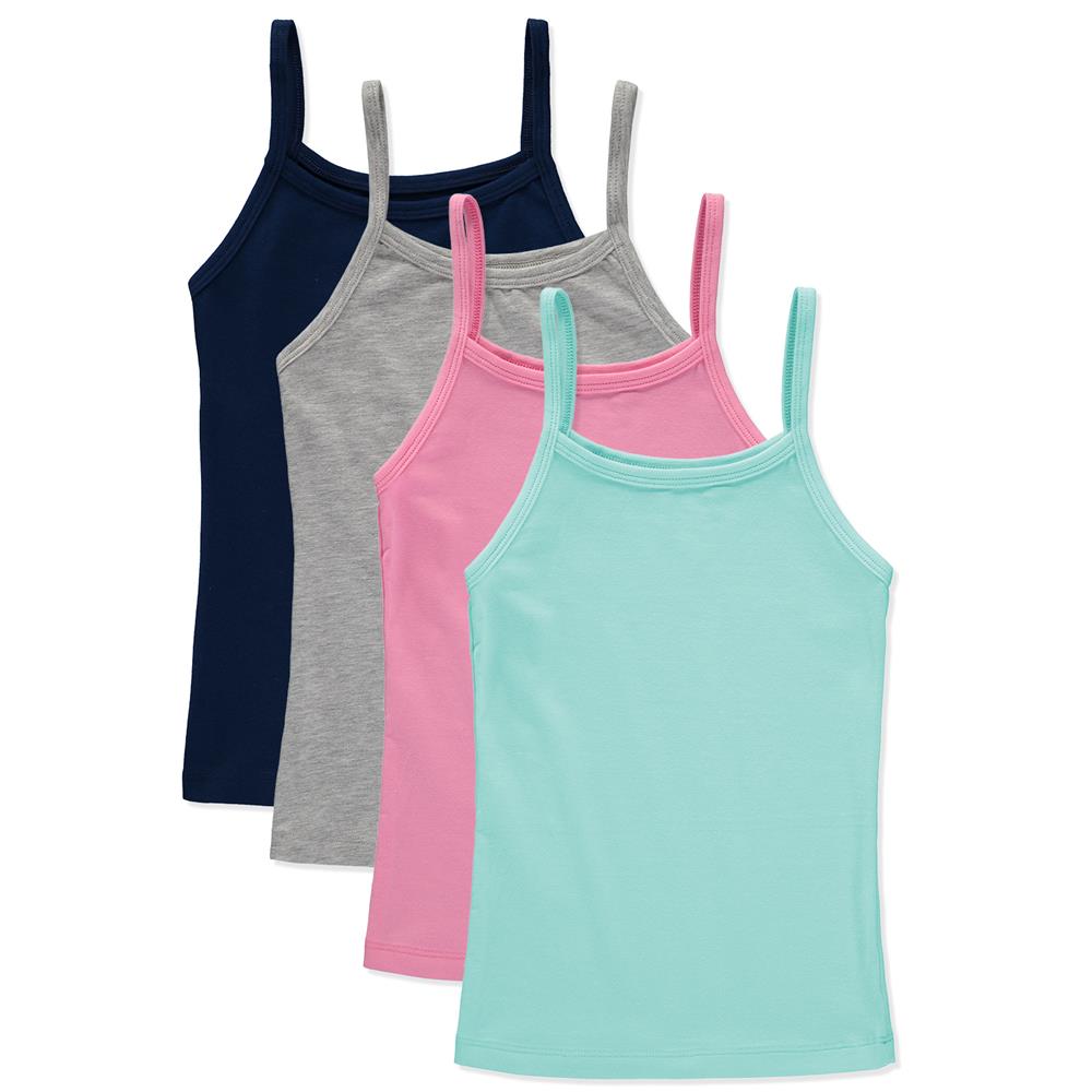 Cyndeelee Girls 4-14 4-Pack Cami