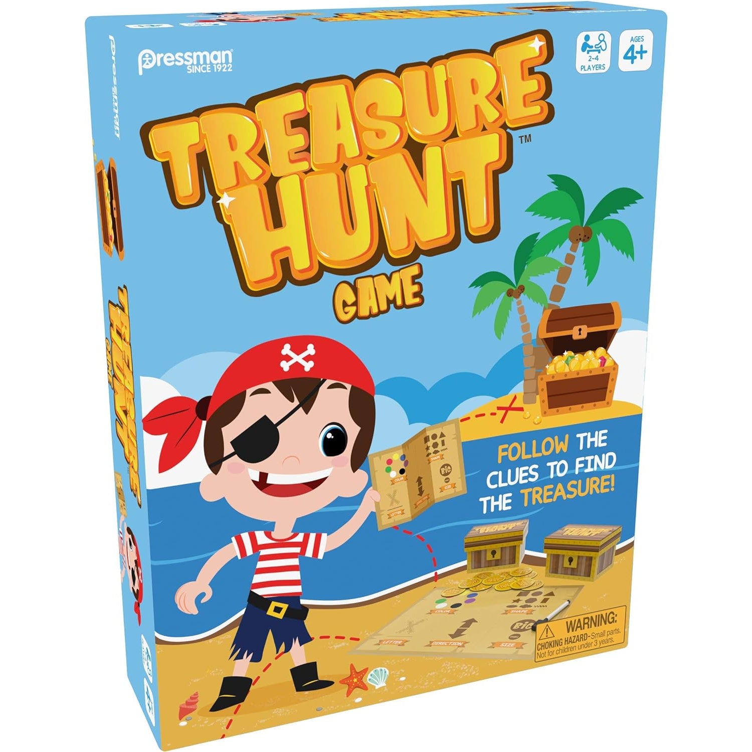 Pressman Treasure Hunt Game - Follow The Clues to Find The Treasure