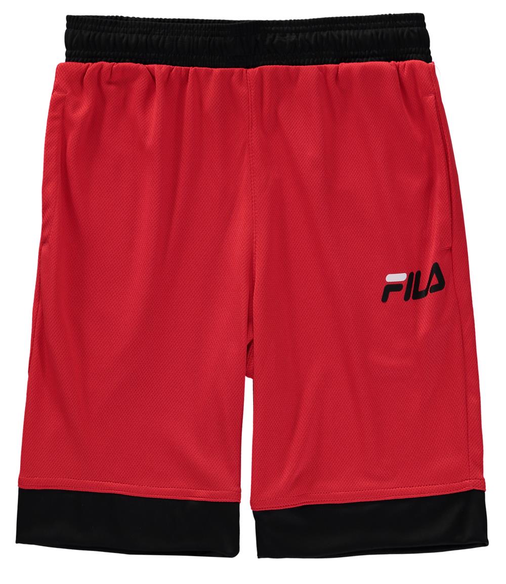 FILA Boys 8-18 Drawstring Mesh Shorts