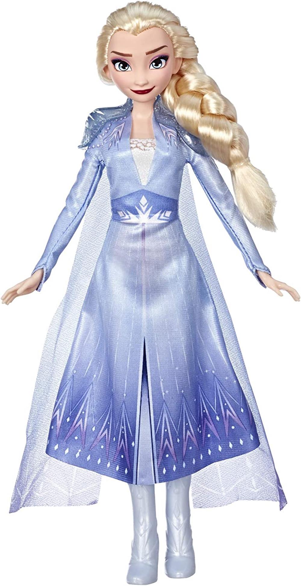 Disney Frozen Elsa Fashion Doll with Long Blonde Hair & Blue Outfit Inspired by Frozen 2