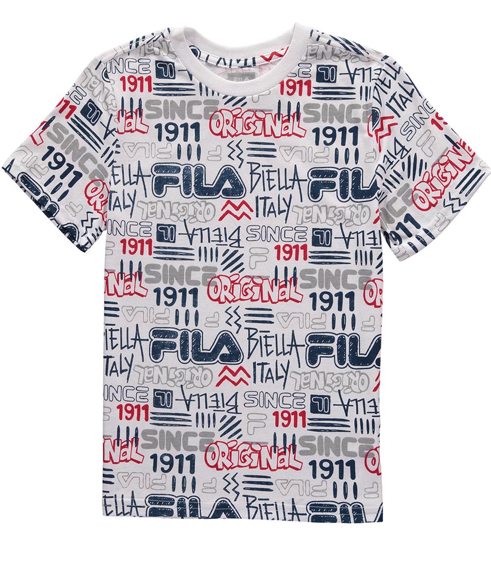 FILA Boys 8-18 AOP Graffiti Logo Tee