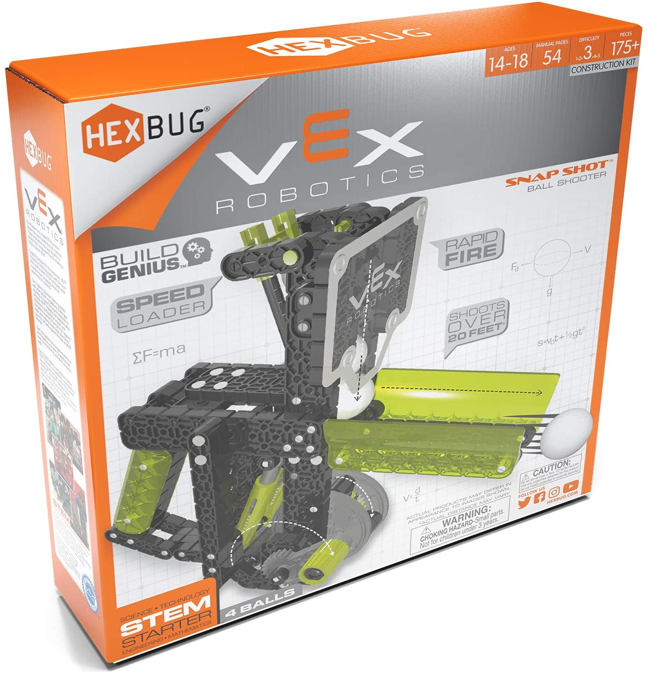 HEXBUG VEX Robotics Snap Shot - STEM Construction Kit