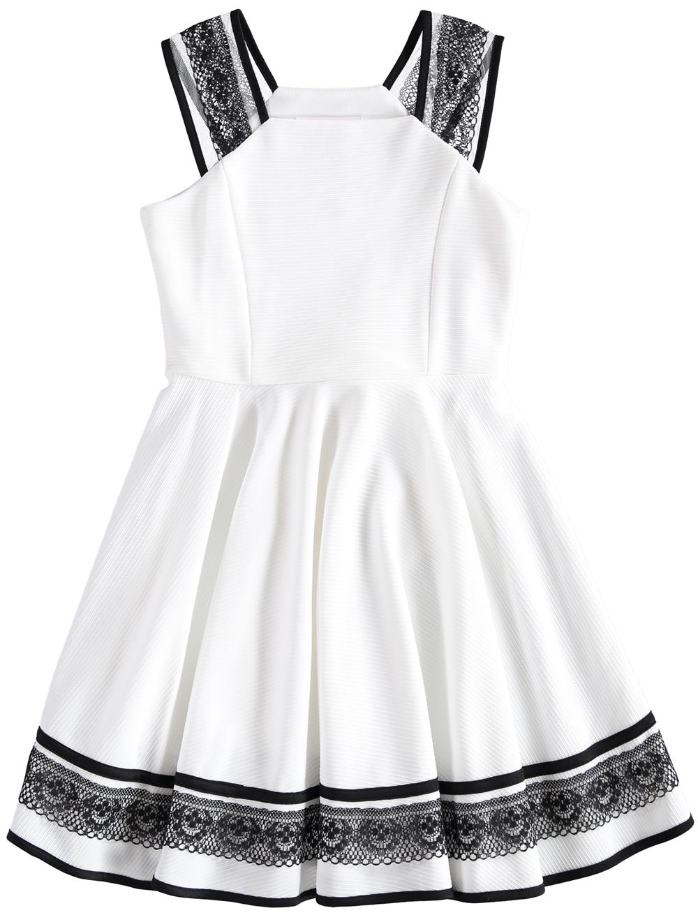 Bonnie Jean Girls 7-16 Lace Border Dress