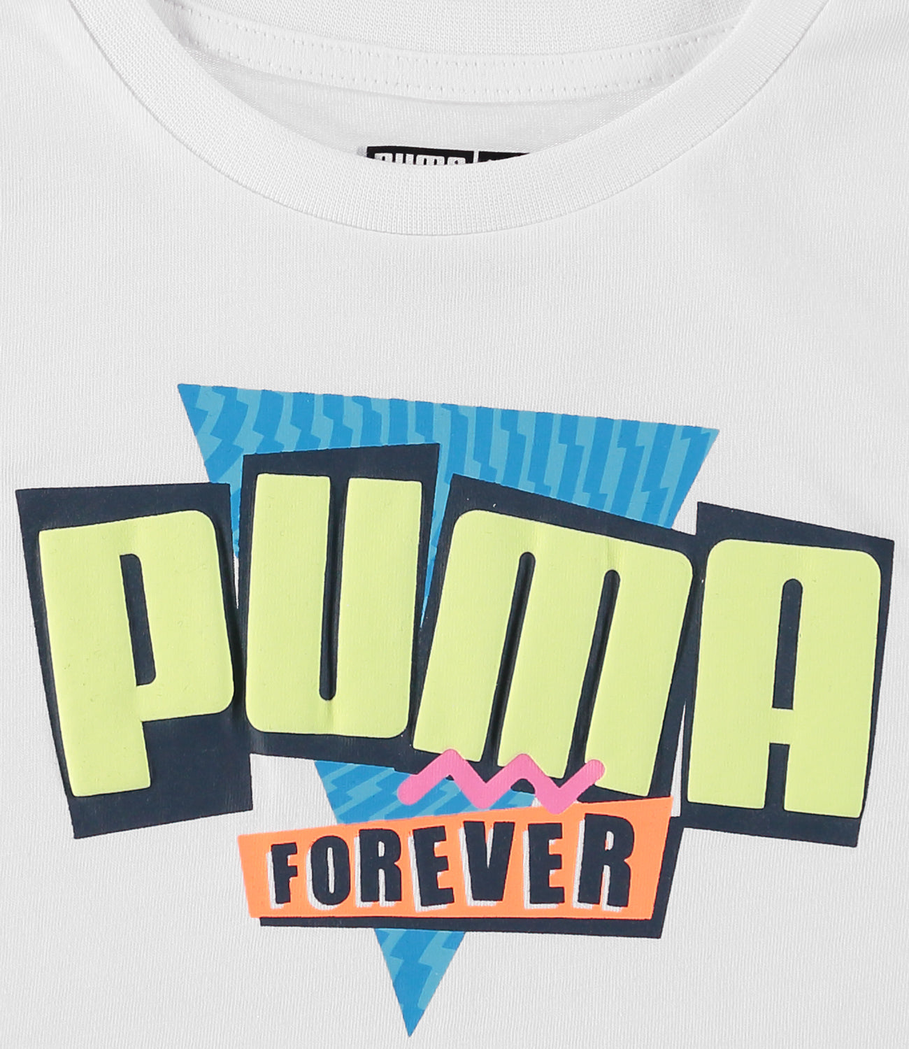 PUMA Boys 4-7 Pieced Logo T-Shirt