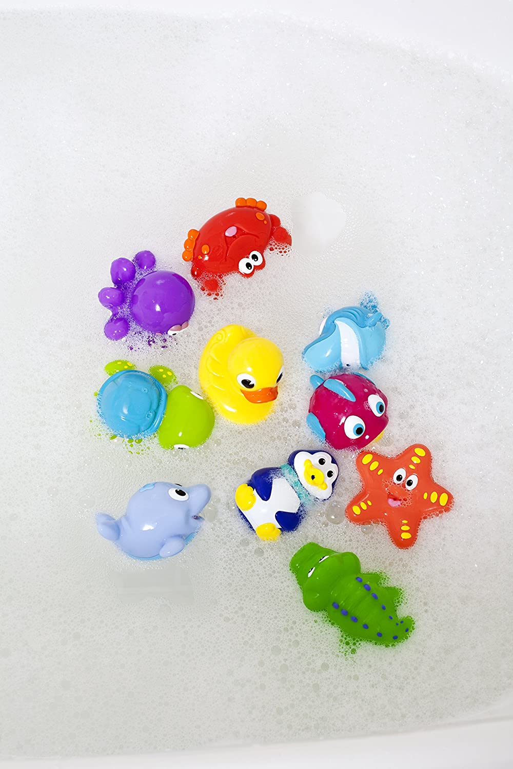 Nuby Little Squirts Bath Squirters - 10 pack