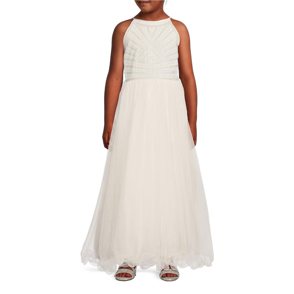 Speechless Girls 7-16 Rhinestone Tulle Dress