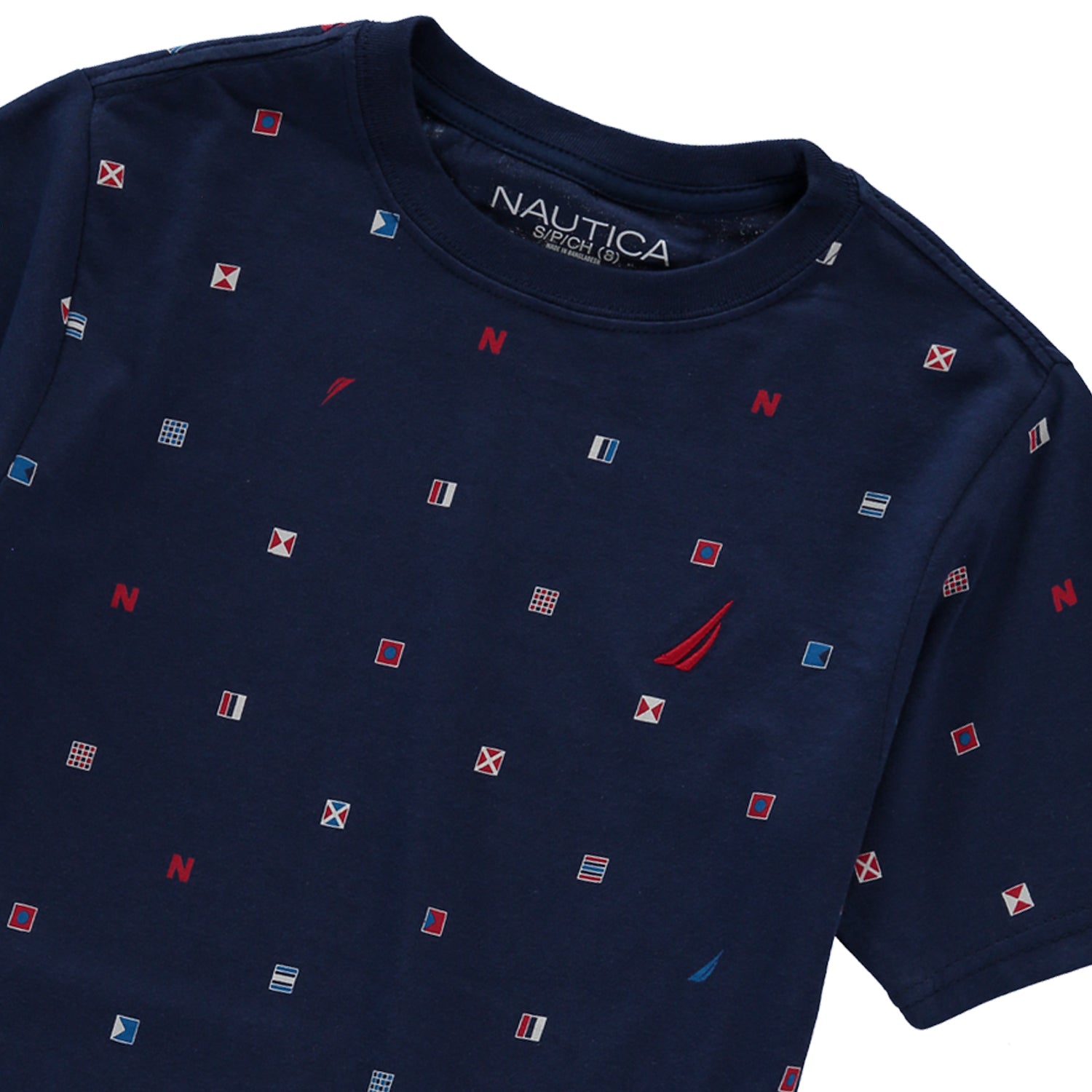 Nautica Boys 8-20 Signal Code T-Shirt