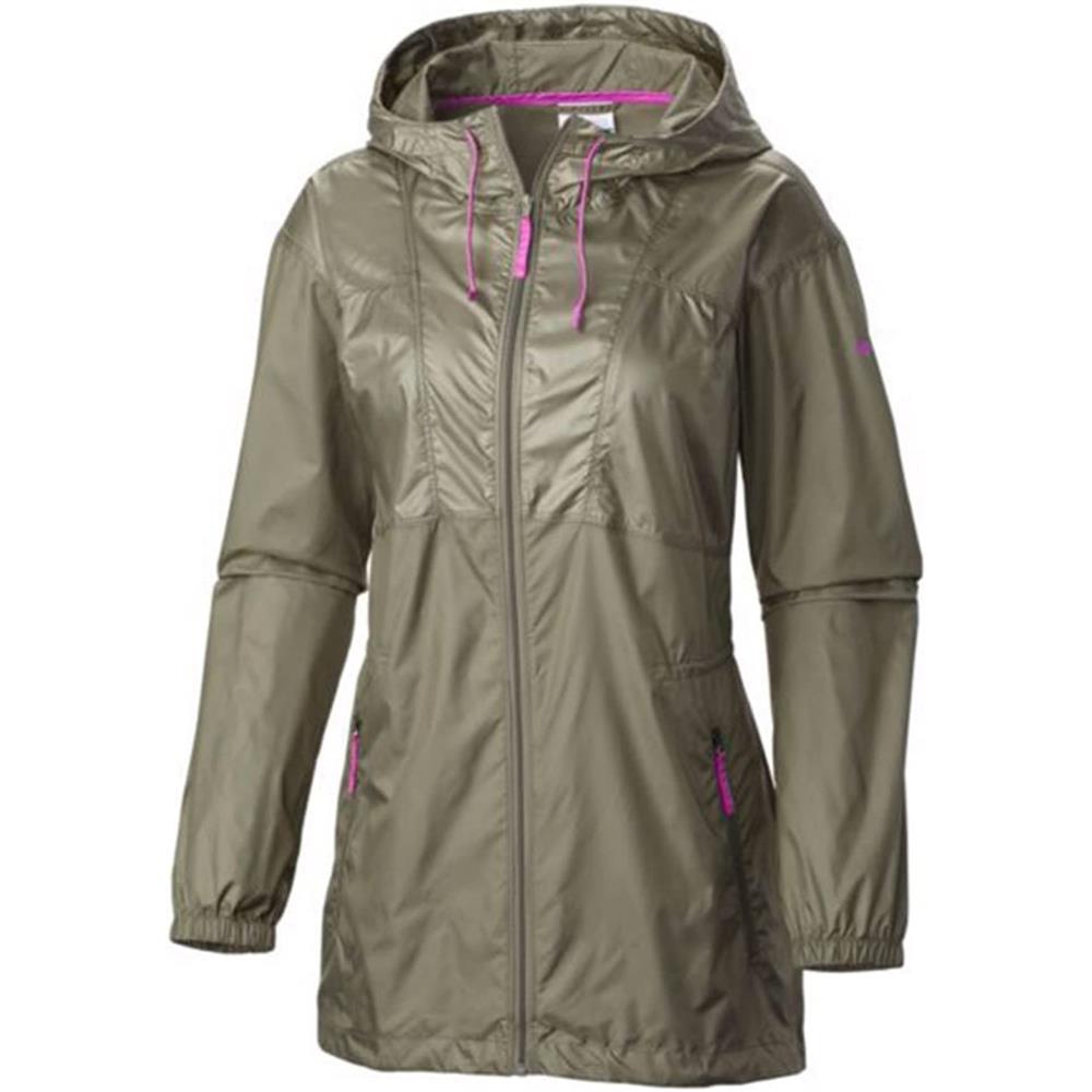 Columbia Womens Flashback Long Windbreaker