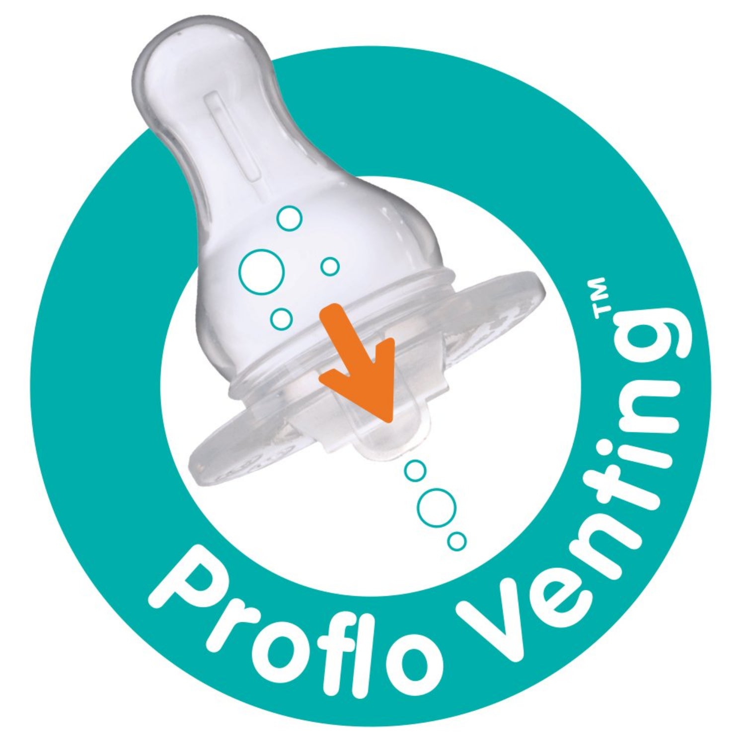 Evenflo Feeding Premium Proflo Vented Plus, Clear, 8 Ounce (Pack of 6)