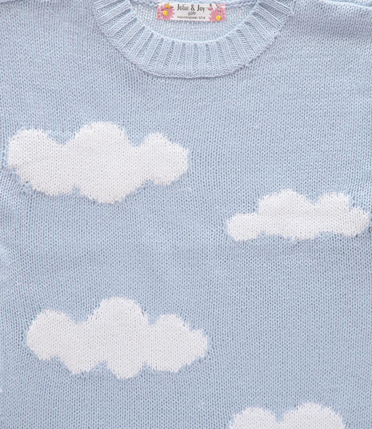 Full Circle Girls 7-16 Cloud Jacquard Knit Sweater