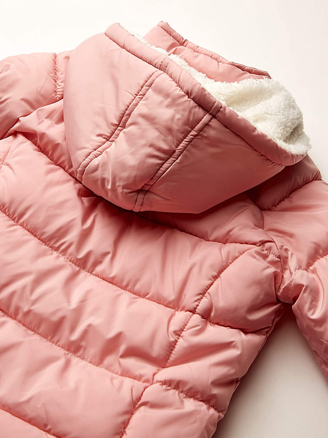 Limited Too Girls 7-16 Puffer Jacket with Sherpa Fleece