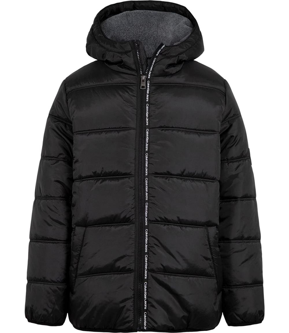 Calvin Klein Boys 8-20 Heavy Weight Taping Puffer Jacket