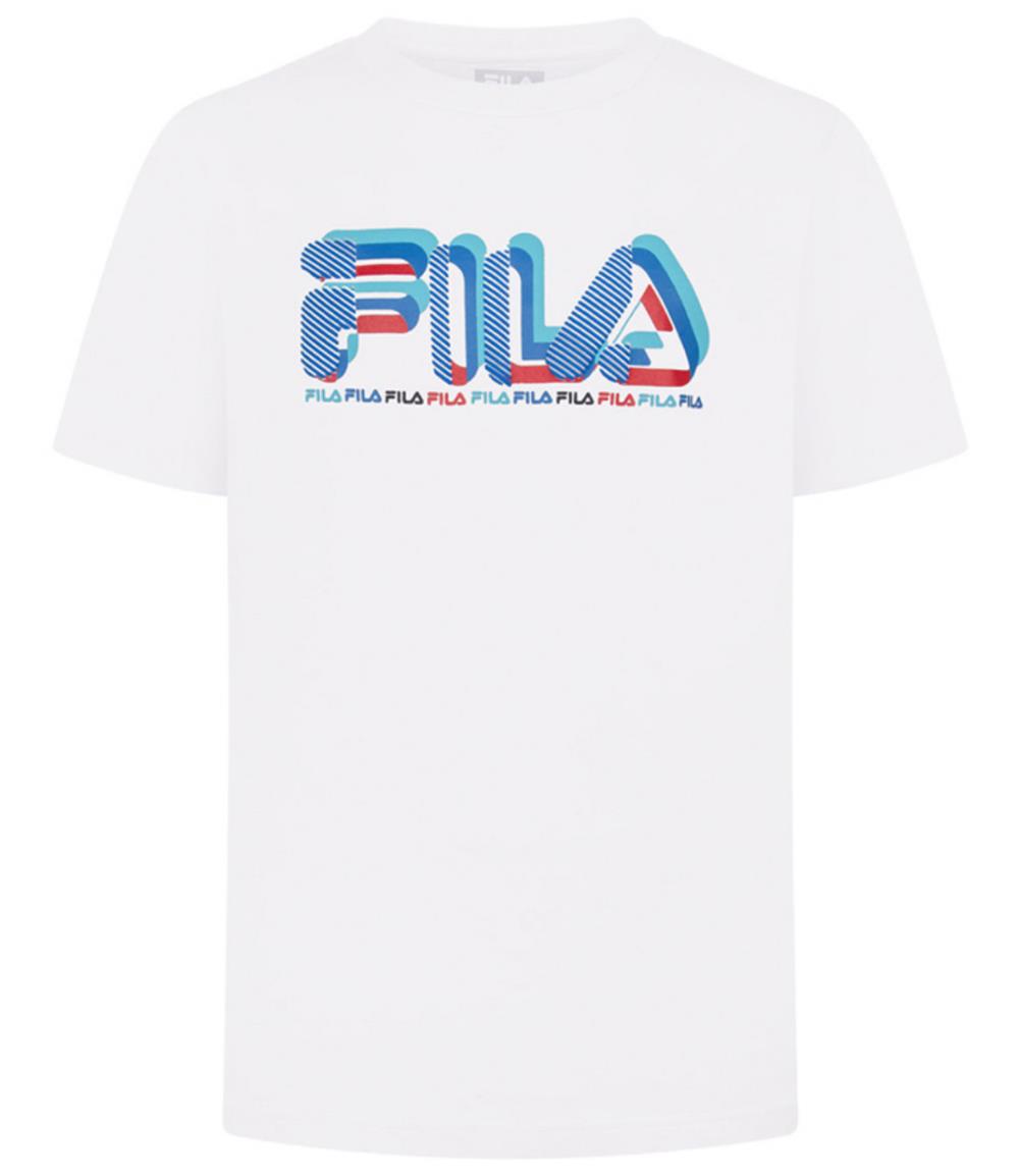 FILA Boys 8-18 Arcade Pixelated Logo T-Shirt