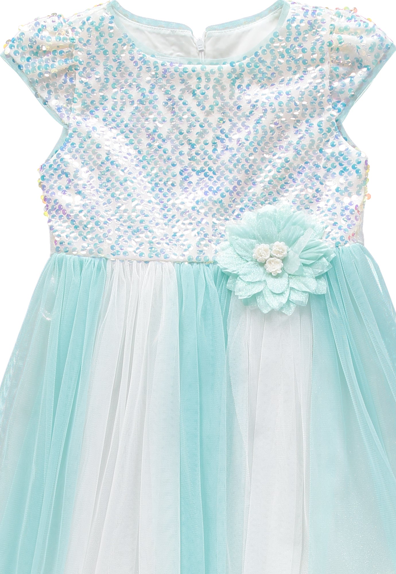 Bonnie Jean Girls 7-16 Sequin Shimmer Dress