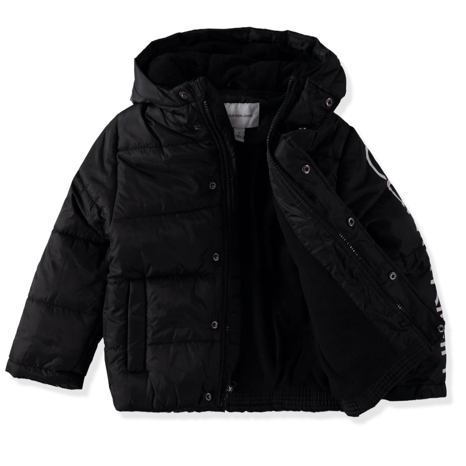 Calvin Klein Boys 8-20 Zip Front Bubble Jacket