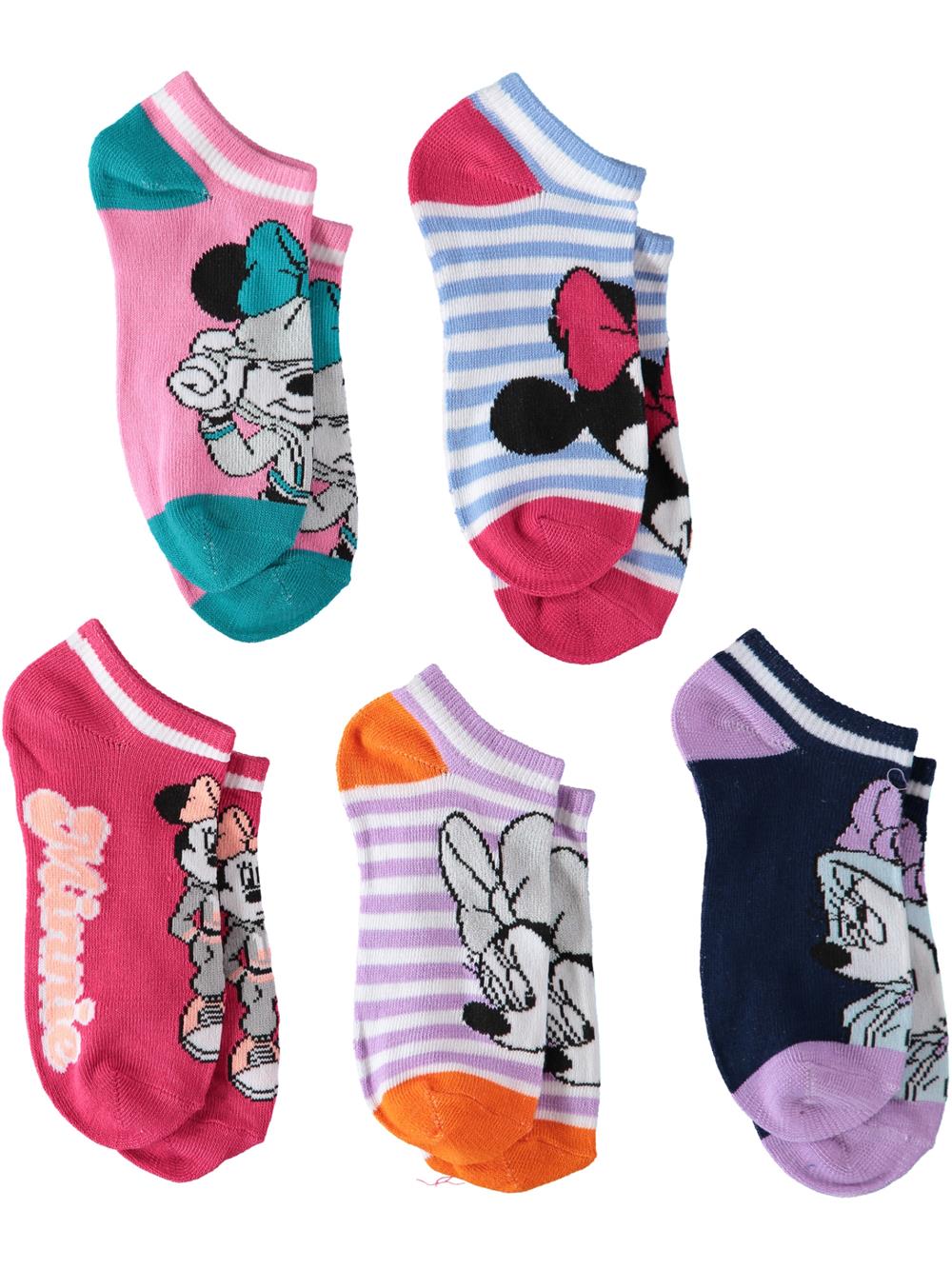 Disney Girls 4-6X 5-Pack Socks