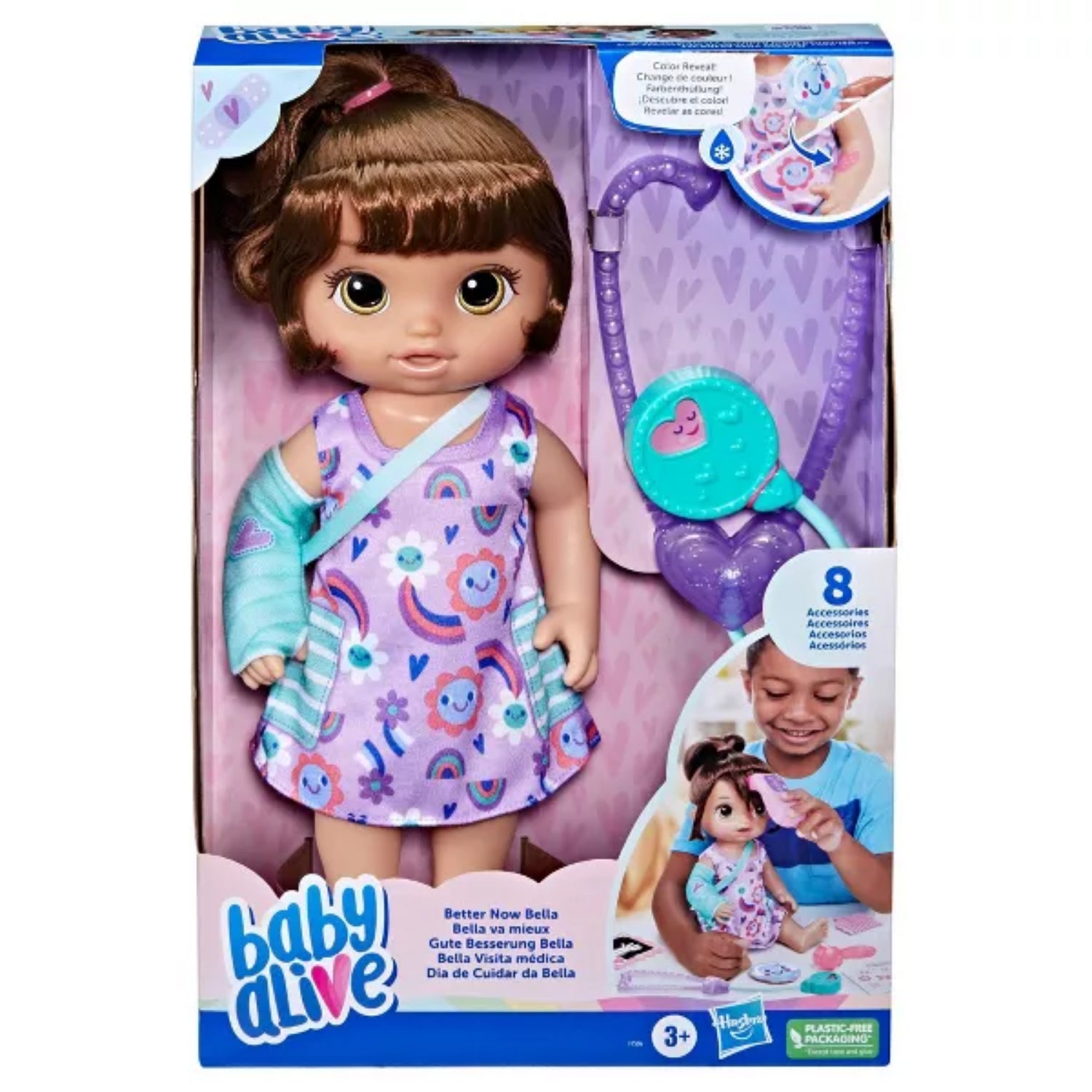 Hasbro Baby Alive Better Now Bella - Brown Hair/Brown Eyes