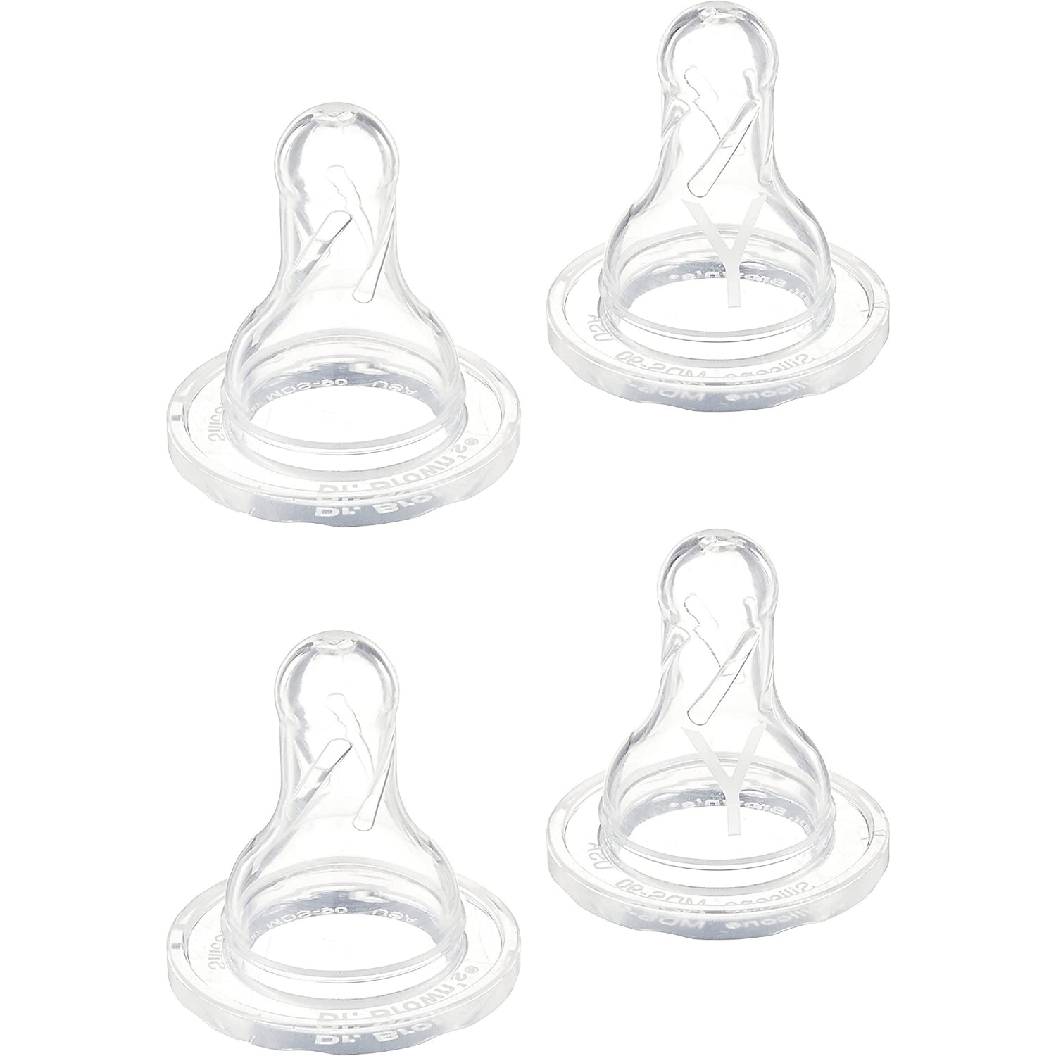 Dr. Brown's Natural Flow Standard Silicone Y-cut Nipples