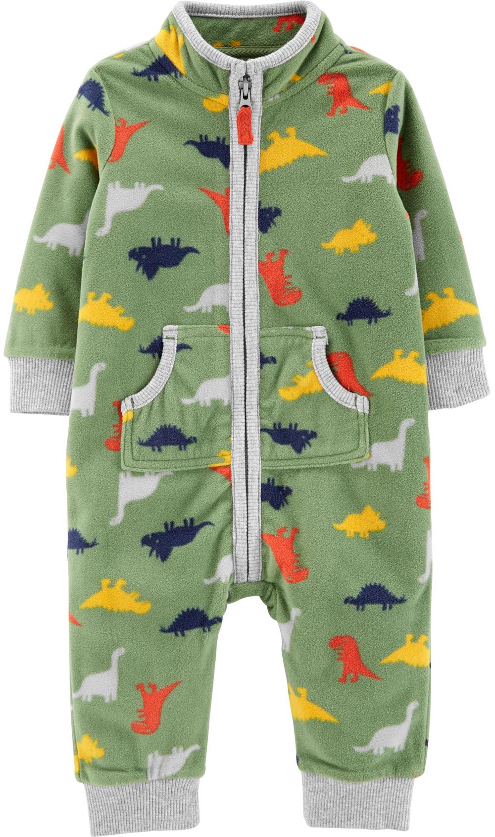 Carters Boys 0-24 Months Dinosaur Jumpsuit