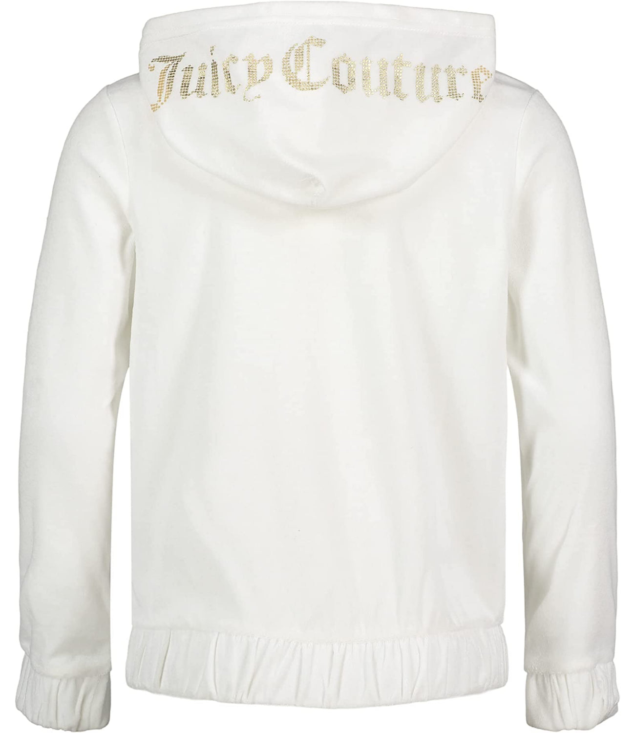 Juicy Couture Girls 7-16 Plush Velour Hoodie Sweatshirt