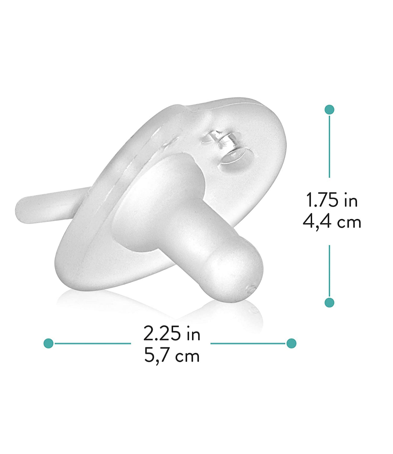 Evenflo Feeding Balance Plus Stage 1 Cylindrical Baby, Newborn and Infant Pacifier - 0 to 6 Months (