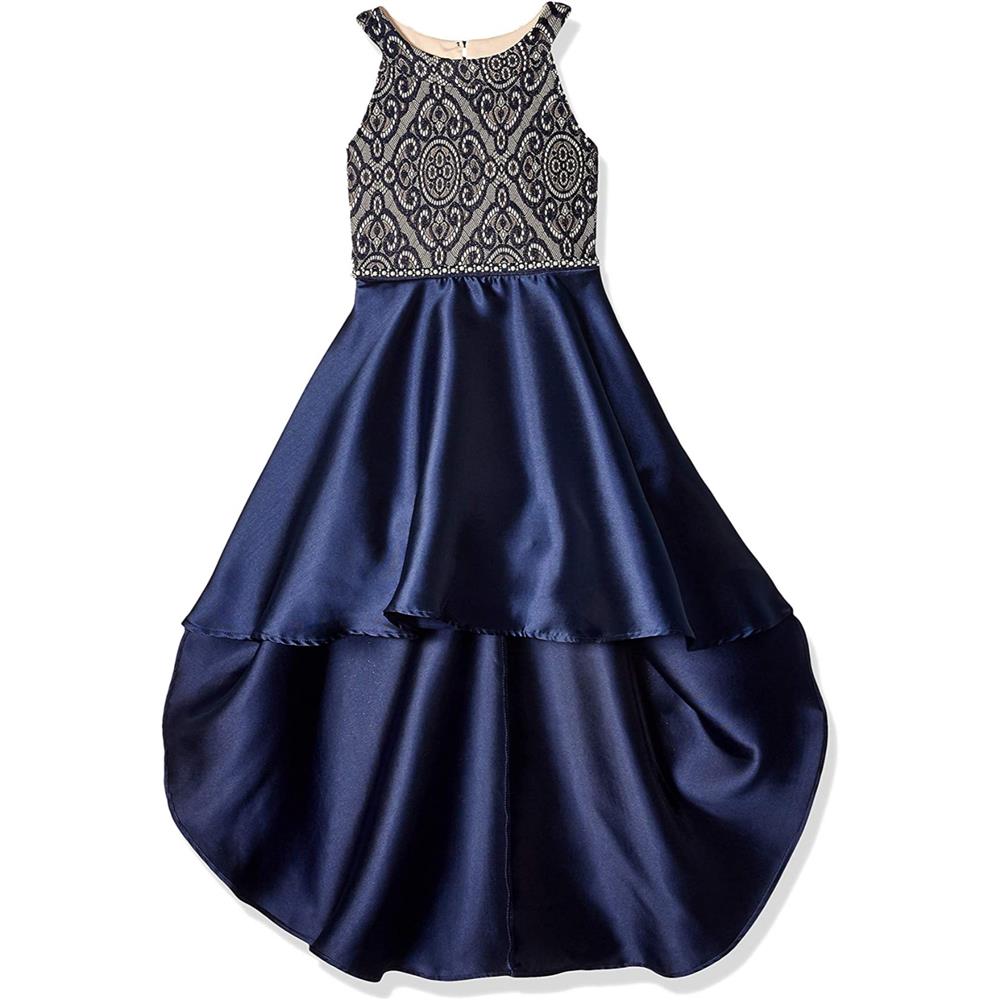 Speechless Girls 7-16 Jewel Hi Low Sleeveless Party Dress