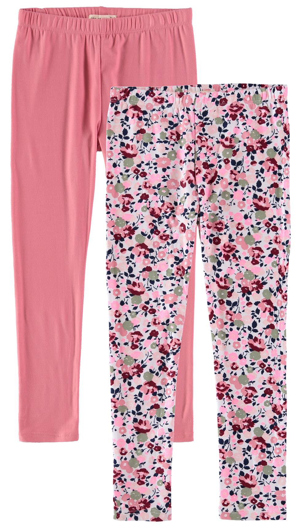 One Step Up Girls 4-6X Floral 2-Pack Legging