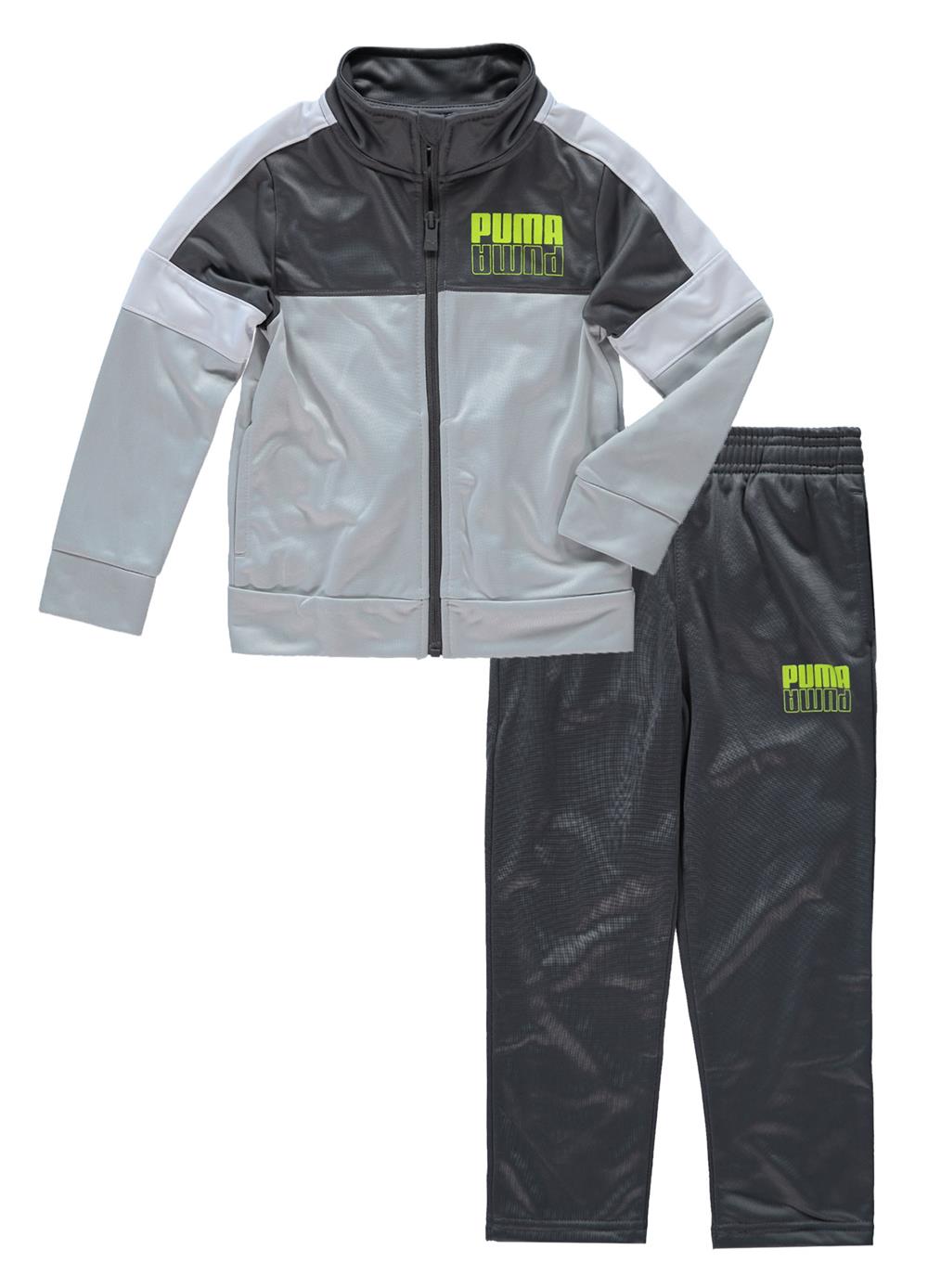 PUMA Boys Colorblock Tricot Track Set