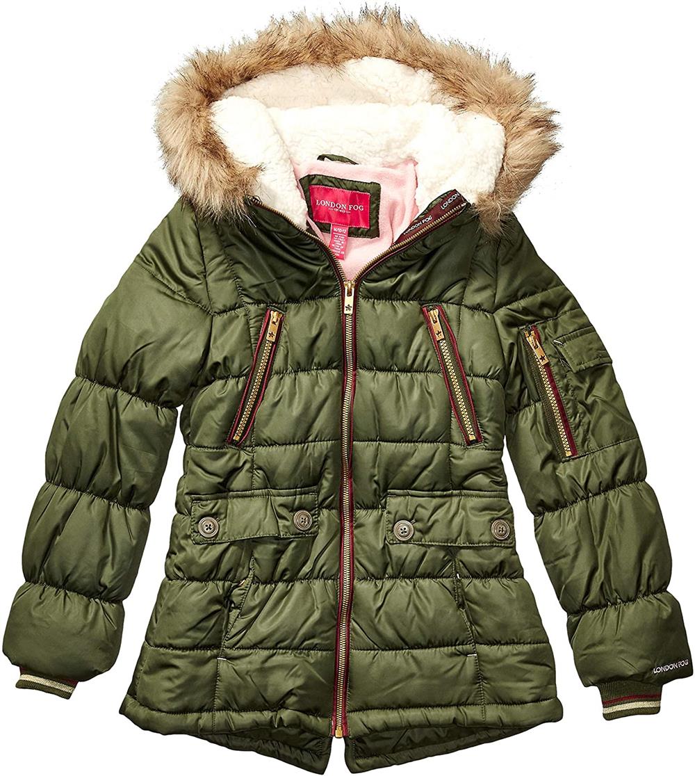 London Fog Girls 7-16 Heavyweight Expedition Jacket