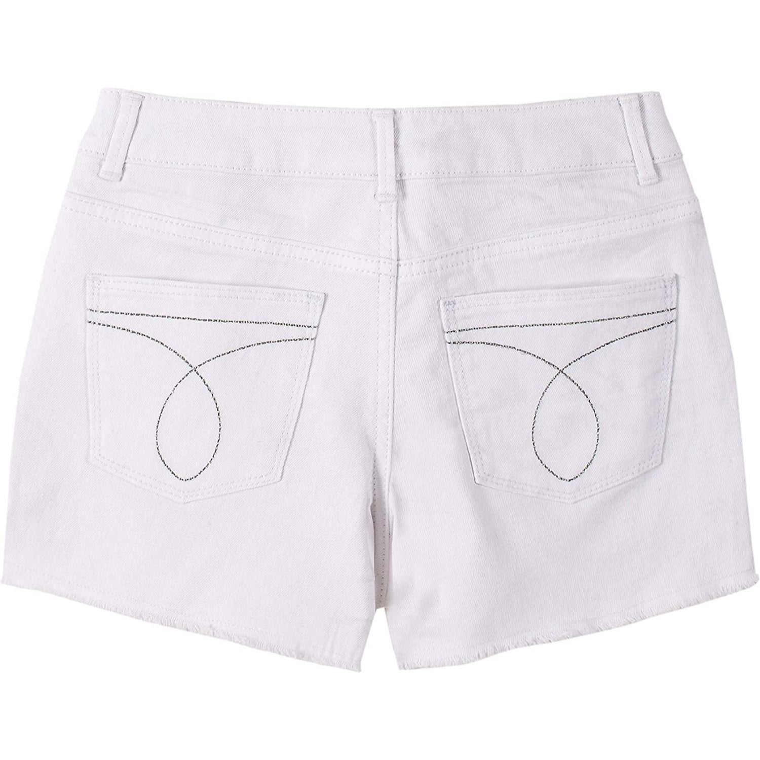 Calvin Klein Girls 7-16 Cut Off Denim Short