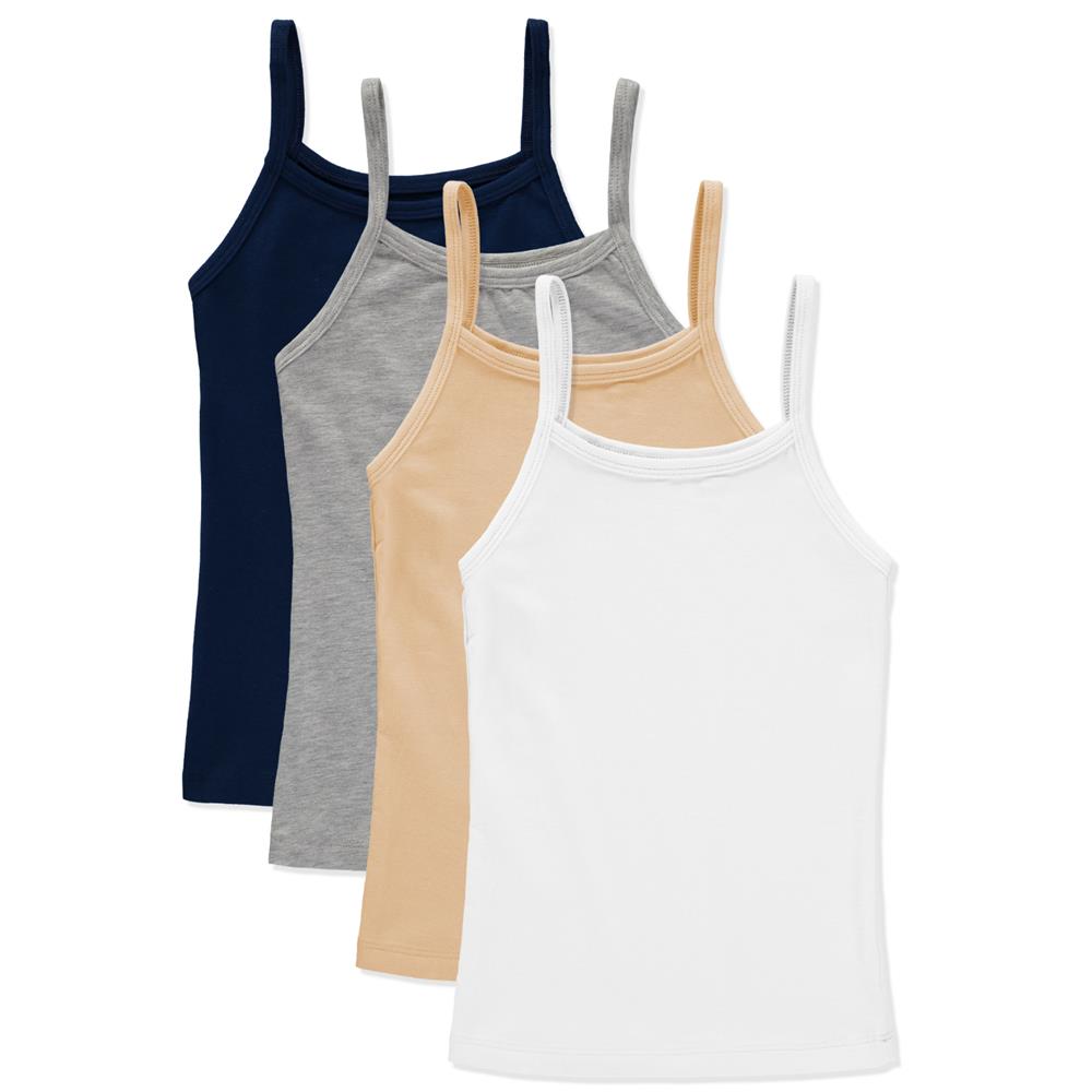 Cyndeelee Girls 4-14 4-Pack Cami