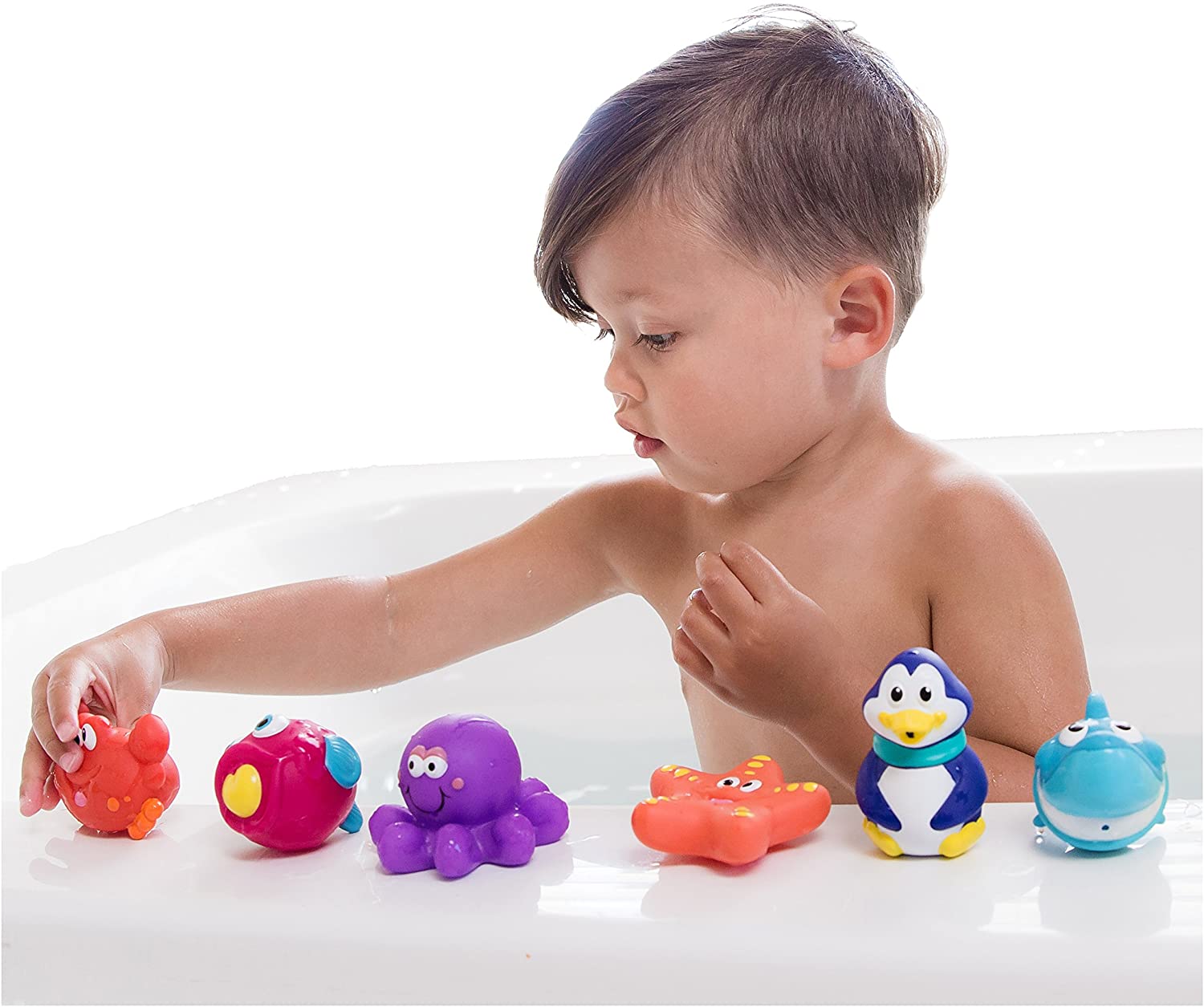 Nuby Little Squirts Bath Squirters - 10 pack