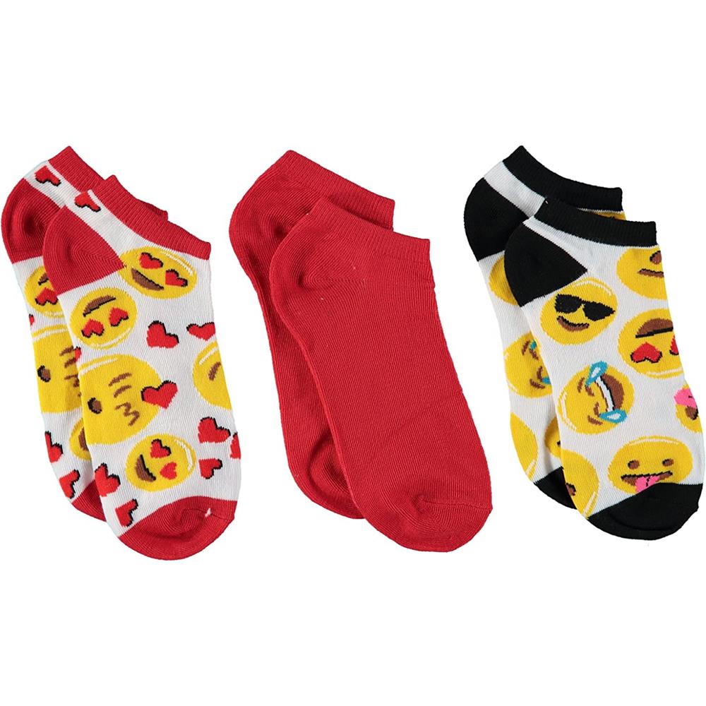 Royal Deluxe Unisex 9-11 Emoji Socks