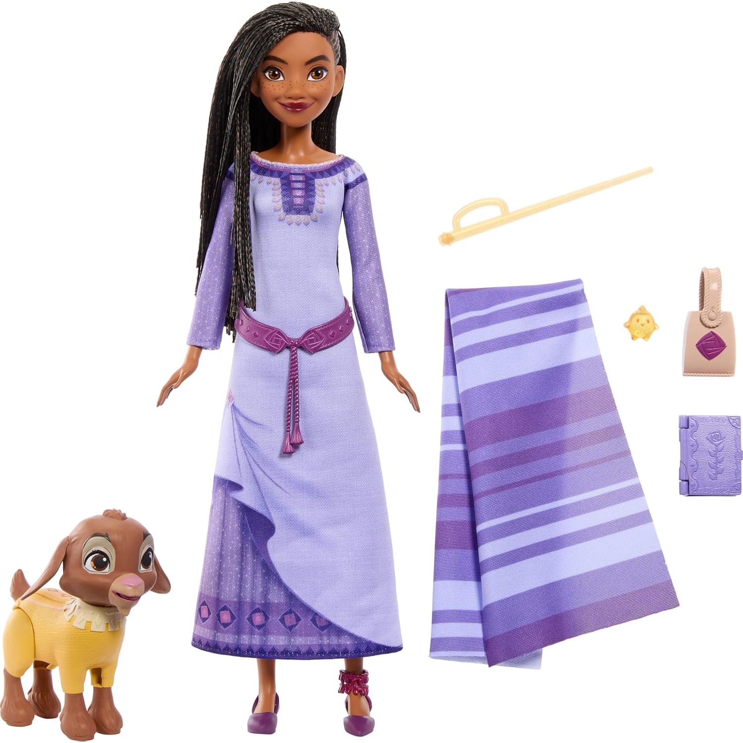 Mattel Disney Wish Asha of Rosas Adventure Doll