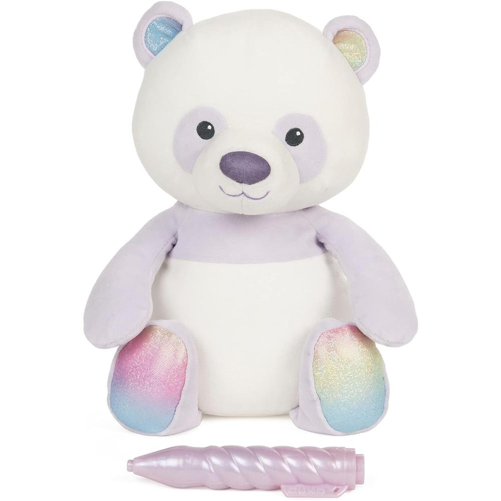 GUND Magic Draw and Glow Panda, Glow-in-The-Dark Activity Plush