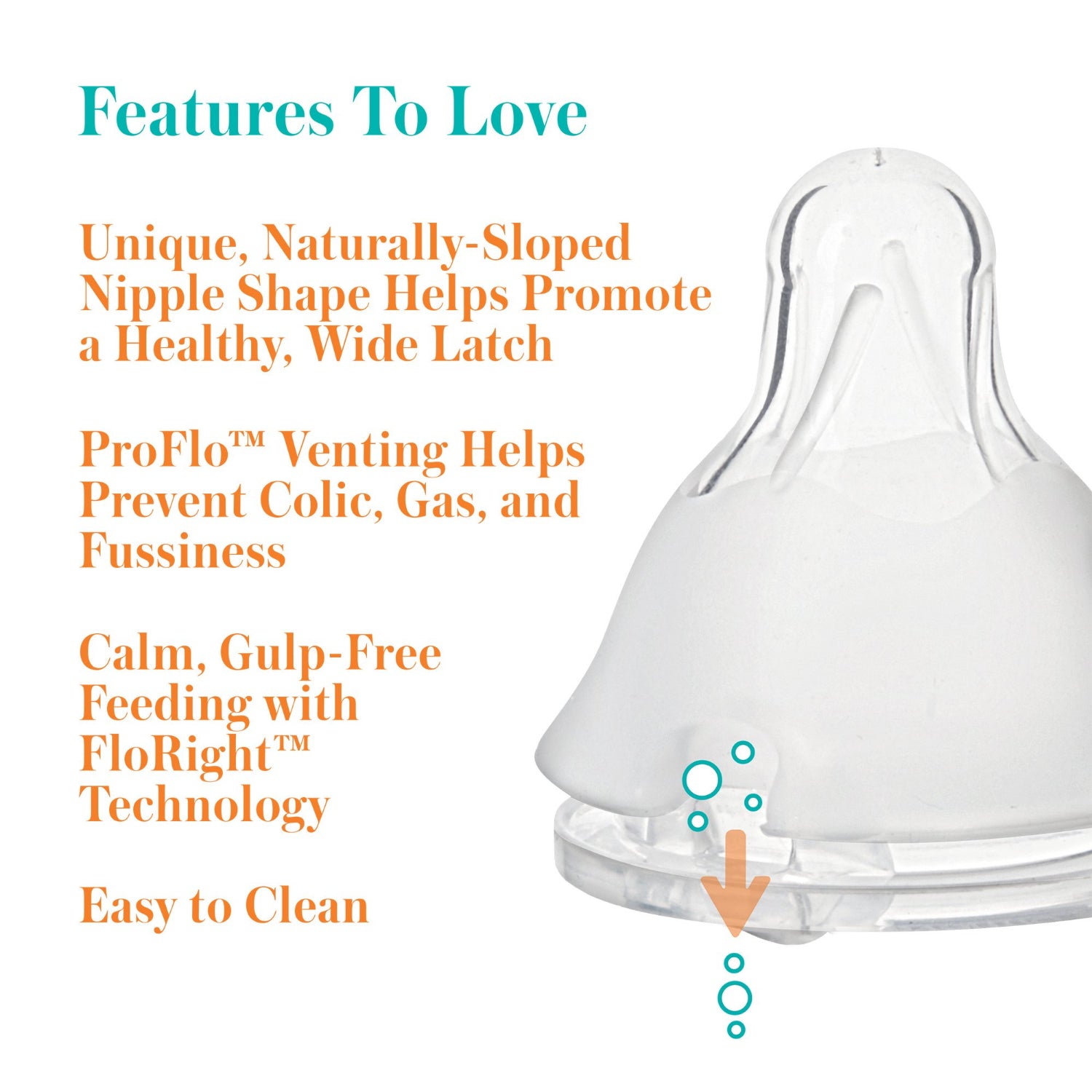 Evenflo Feeding Balance + Standard Neck Bottle, Clear - 9 oz