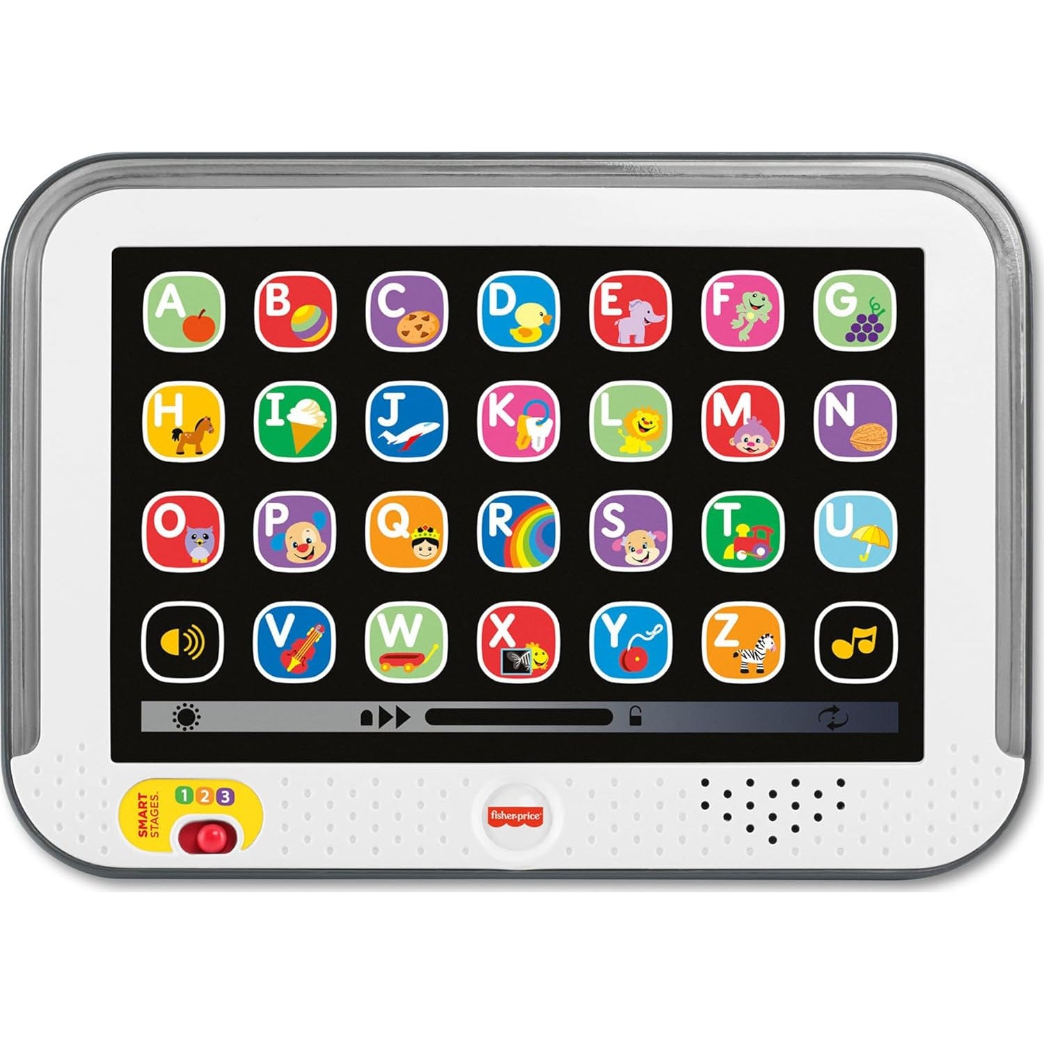 Fisher-Price Laugh & Learn Smart Stages Tablet Toddler Electronic Musical Learning Toy