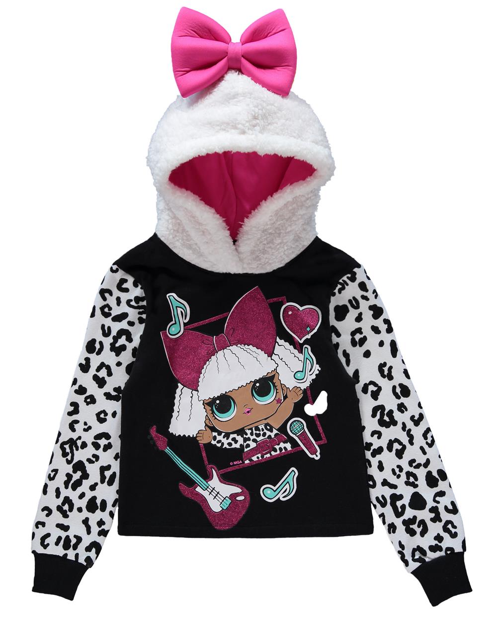 L.O.L. Surprise! Girls 6-16 Cheetah Glam Hoodie