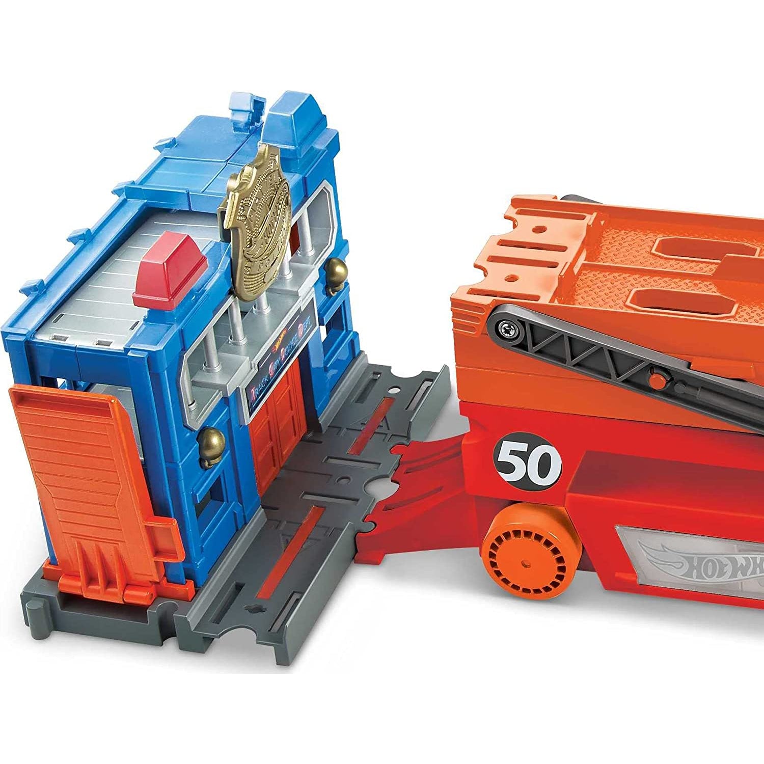 Mattel Hot Wheels MEGA Hauler with 6 Expandable Levels