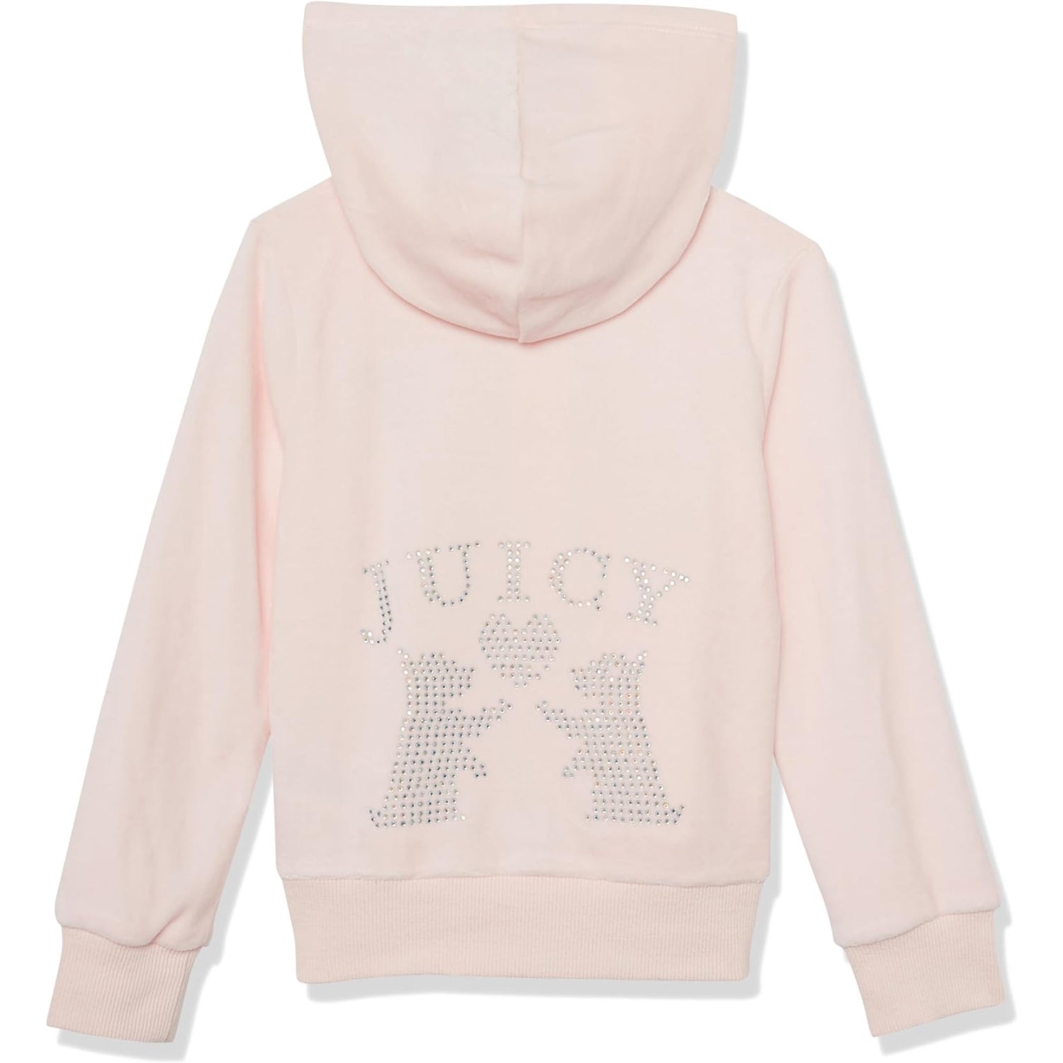 Juicy Couture Girls 7-16 Velour Zip Front Jogger Set