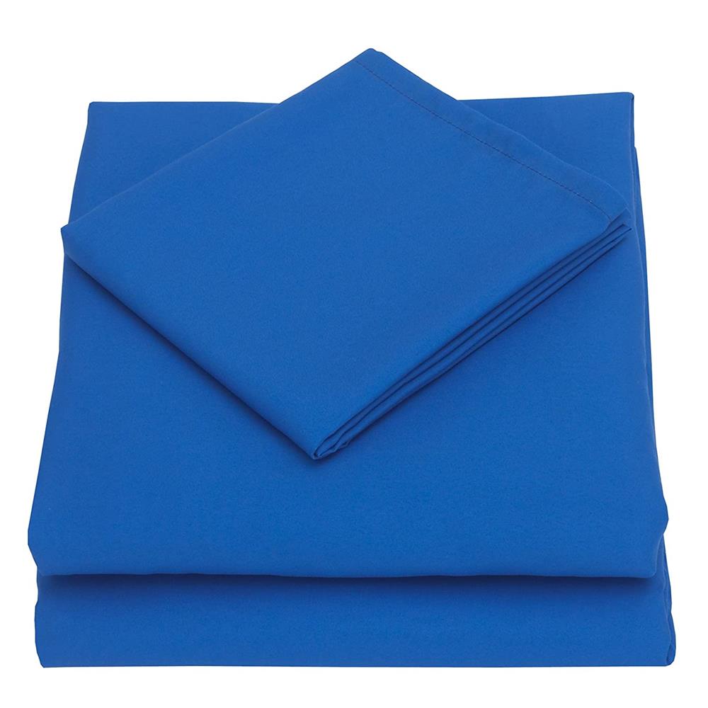 NoJo 3-Piece Toddler Sheet Set, Blue