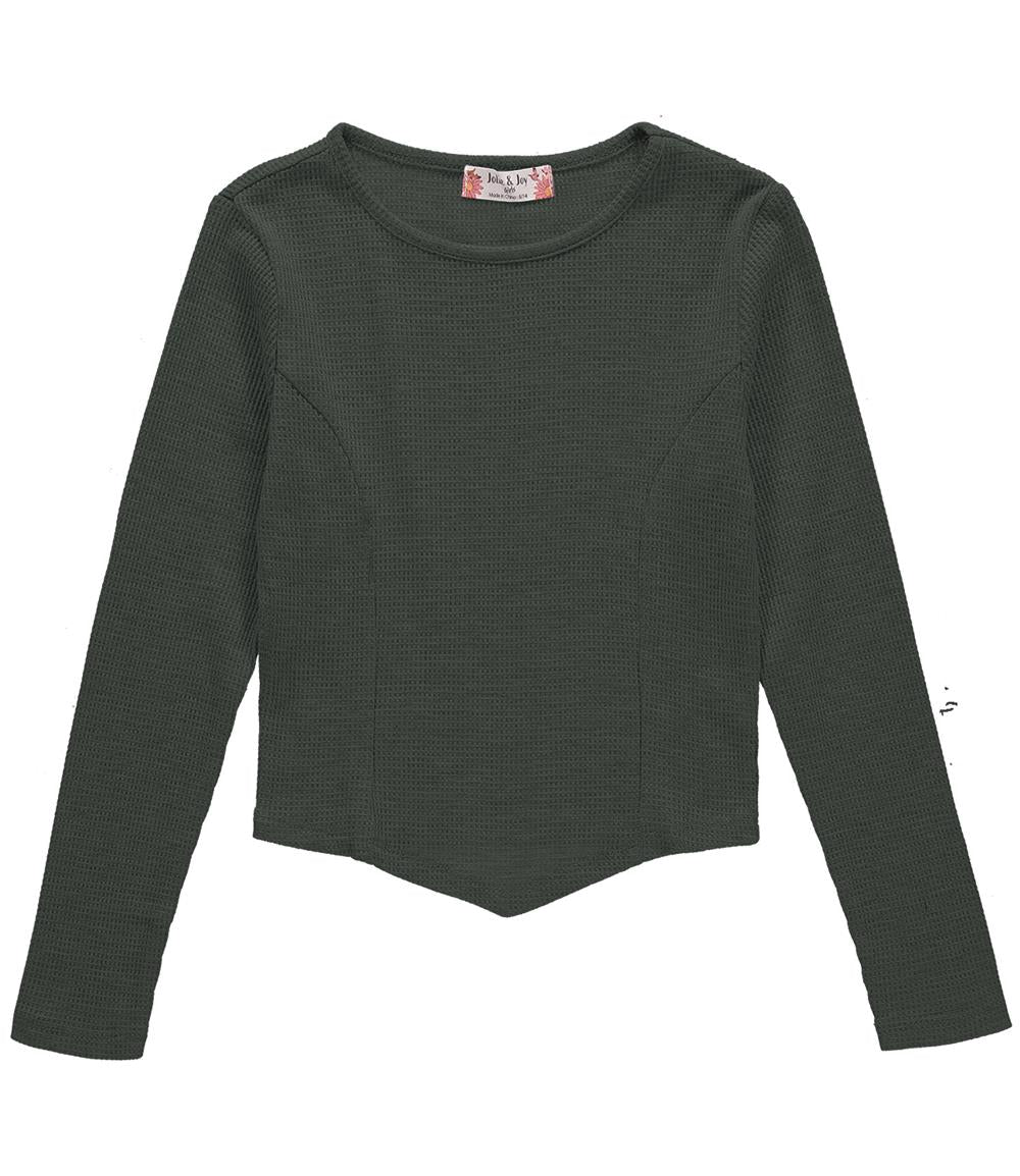 Jolie & Joy Girls 7-16 Long Sleeve Thermal Top