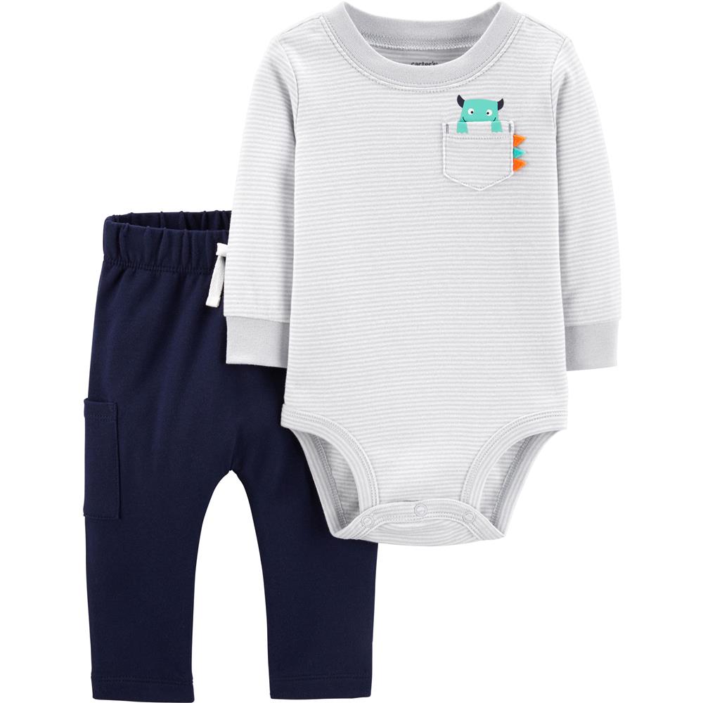 Carters Boys 0-24 Months Pocket Monster Bodysuit Pant Set