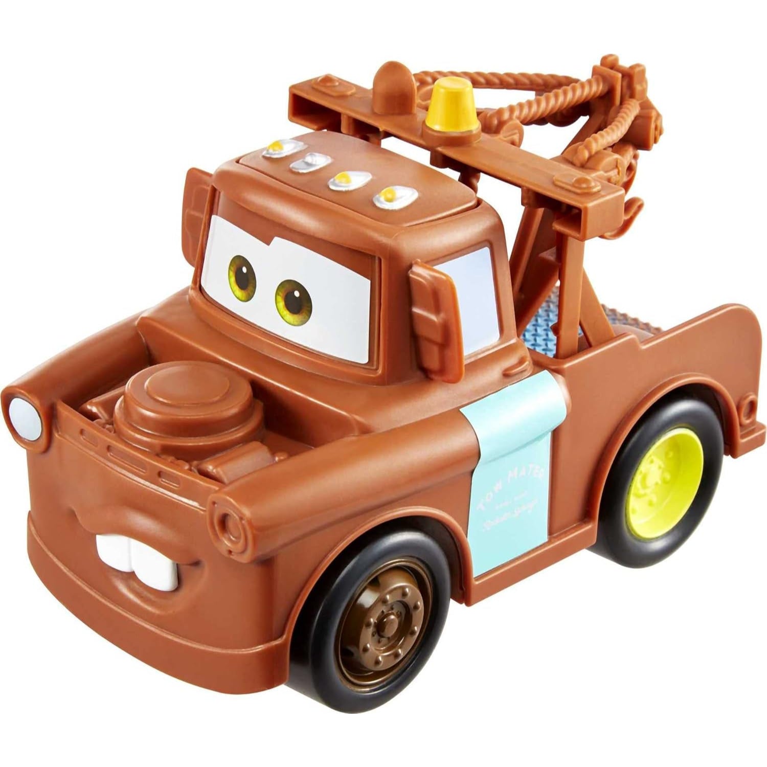 Mattel Disney and Pixar Cars Track Talkers Toy Vehicles, Mater Talking Truck, 5.5 inches