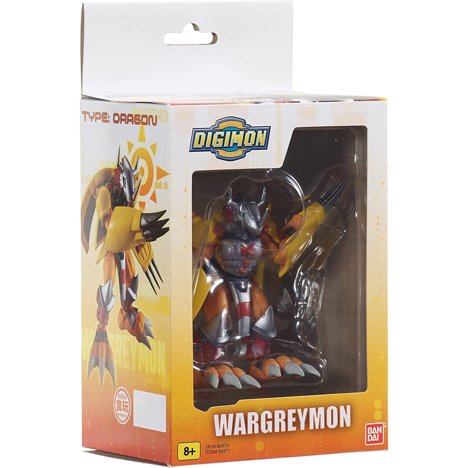 Digimon Shodo 3.5'' WarGreymon Action Figure