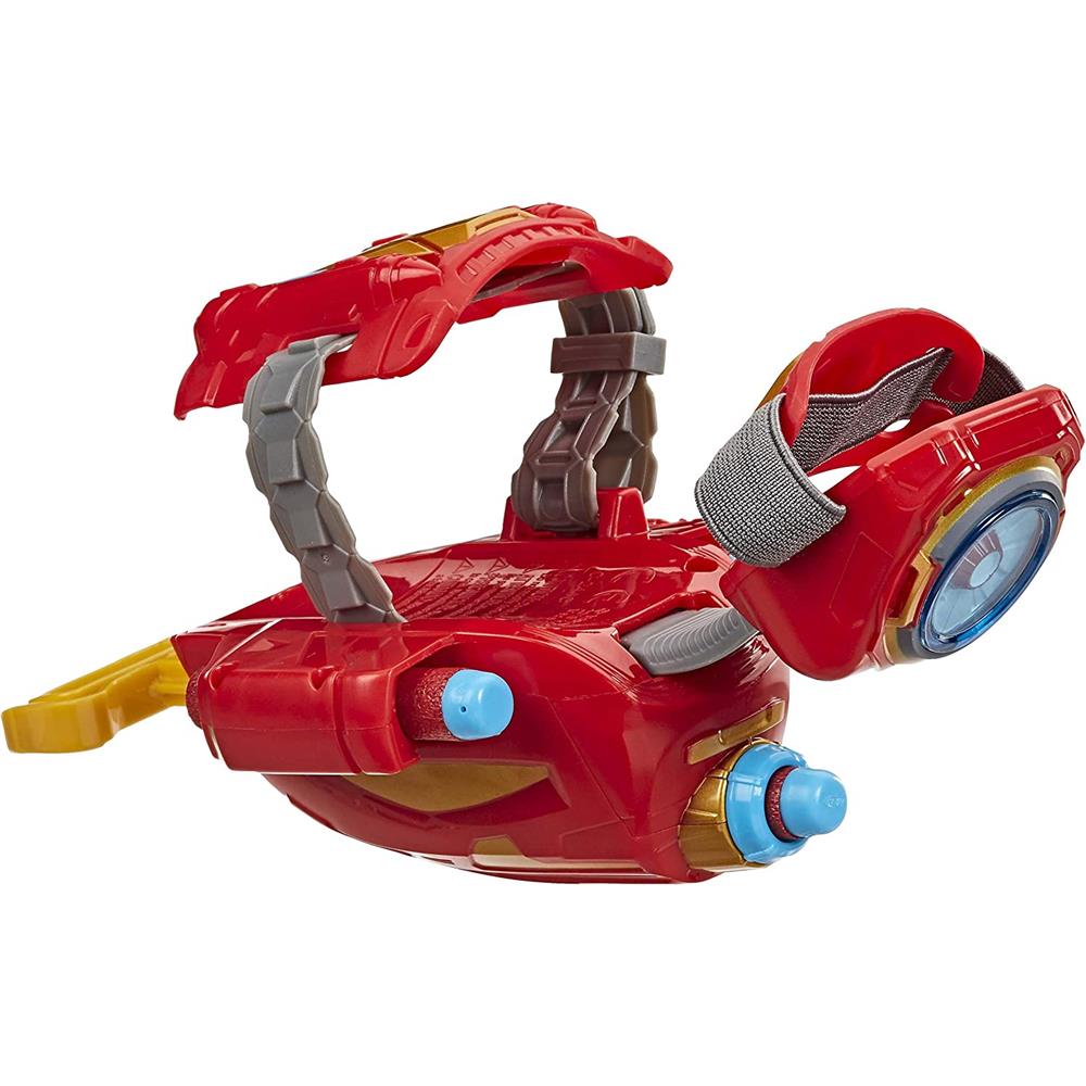 Hasbro Avengers NERF Power Moves Marvel Iron Man Repulsor Blast Gauntlet NERF Dart-Launching Toy for