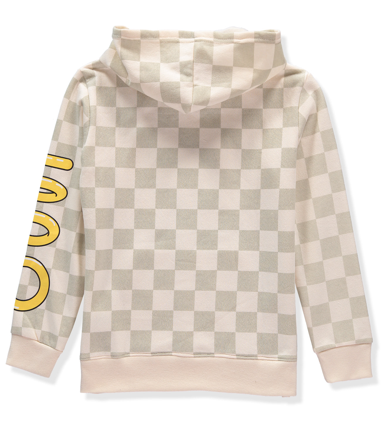 Sonic Boys 4-20 Long Sleeve Checkered Hooded Sweatshirt