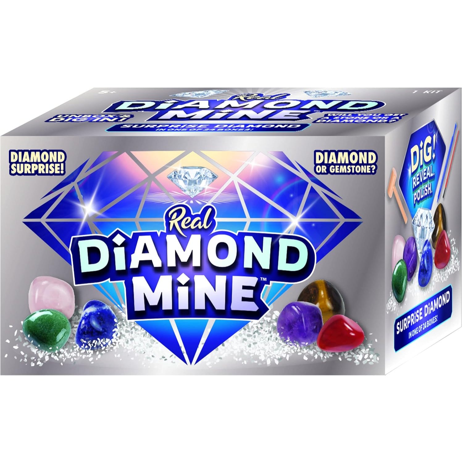 Ja-Ru Real Diamond Mine Gemstone Dig Kit